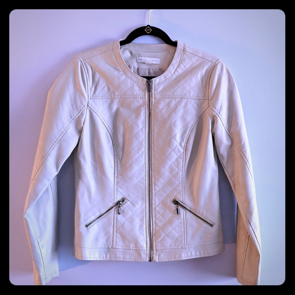 Chic NYC Faux Leather Jacket